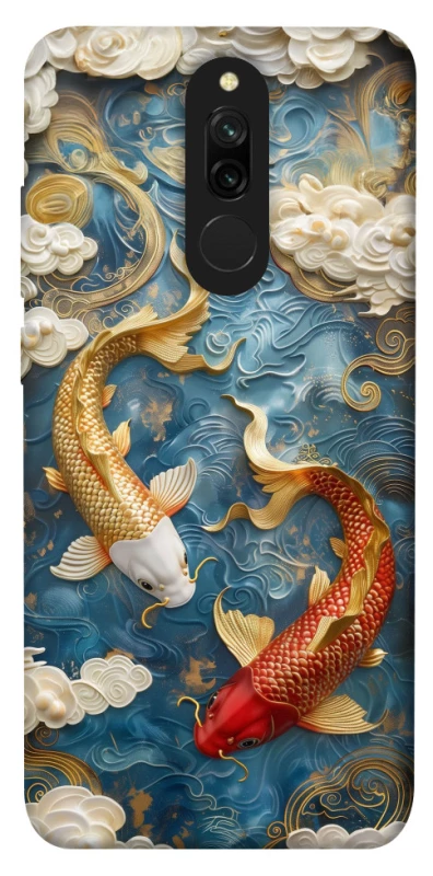 Чохол на Xiaomi Redmi 8 Koi carp фото 1 з 1