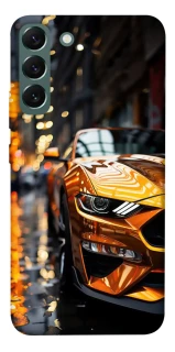 Чохол на Samsung Galaxy S22+ Golden sports car фото 1 з 1