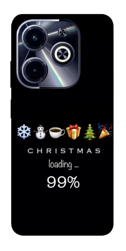 Чехол на Infinix Hot 40i Christmas Loading фото 1 из 1