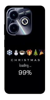 Чехол на Infinix Hot 40i Christmas Loading фото 1 из 1