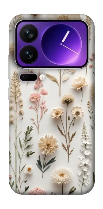 Чохол на Xiaomi 17 Pro Max Floral design ver.1 фото 1 з 1