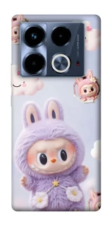 Чохол на Infinix Note 40 4G Labubu & clouds фото 1 з 1