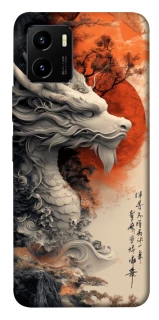 Чехол на Vivo Y15s white dragon фото 1 из 1