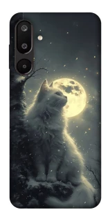 Чохол на Samsung Galaxy M16 5G Кіт під місяцем фото 1 з 1