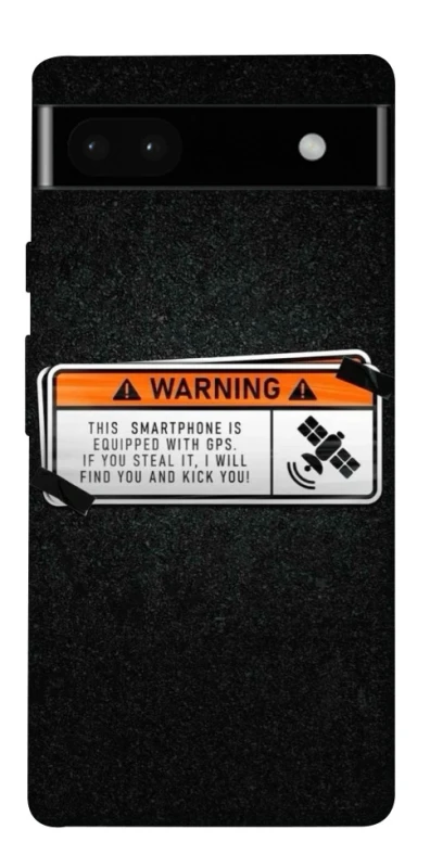 Чехол на Google Pixel 6a Warning фото 1 из 1