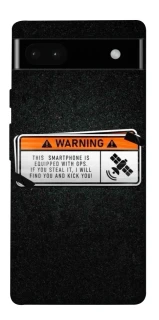 Чехол на Google Pixel 6a Warning фото 1 из 1