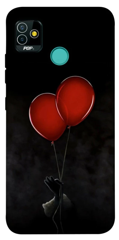 Чехол на TECNO POP 5 Reds Balloons фото 1 из 1
