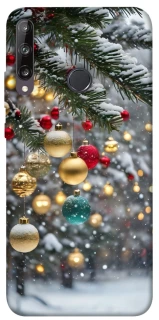 Чехол на Huawei P40 Lite E Новогодний v48 фото 1 из 1