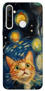 Чехол на Realme 6i paint cat фото 1 из 1
