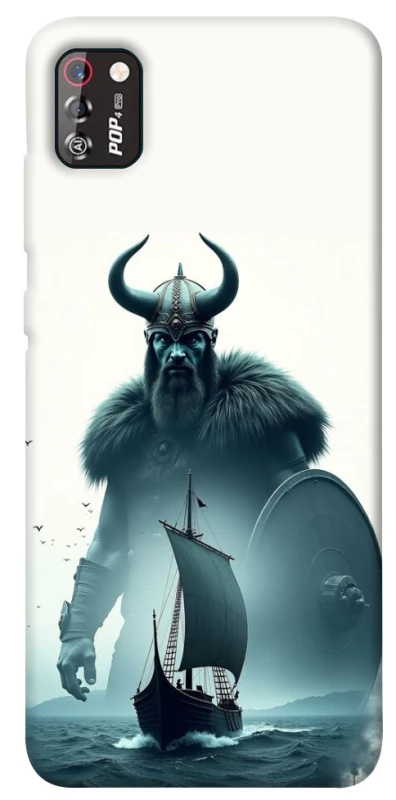 Чехол на TECNO POP 4 Pro Nordic drakkar v2 фото 1 из 1