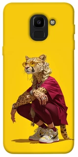 Чехол на Samsung J600F Galaxy J6 (2018) Ягуар фото 1 из 1