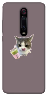 Чохол на Xiaomi Redmi K20 / K20 Pro / Mi9T / Mi9T Pro cat matcha фото 1 з 1