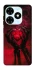 Чохол на TECNO Spark Go 2024 Heart in the hands of a skeleton фото 1 з 1