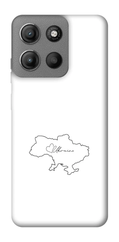 Чохол на Motorola Moto G15 Power Ukraine map фото 1 з 1