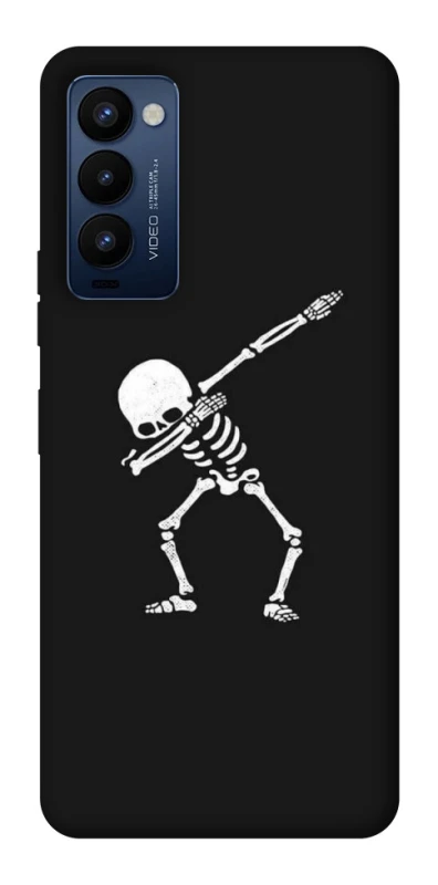 Чехол на TECNO Camon 18 Pro Halloween skeleton фото 1 из 1