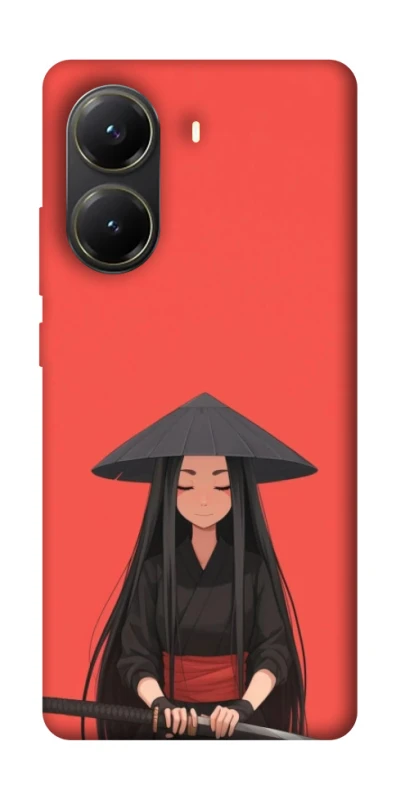 Чохол на Xiaomi Poco X6 Pro Red samurai фото 1 з 1