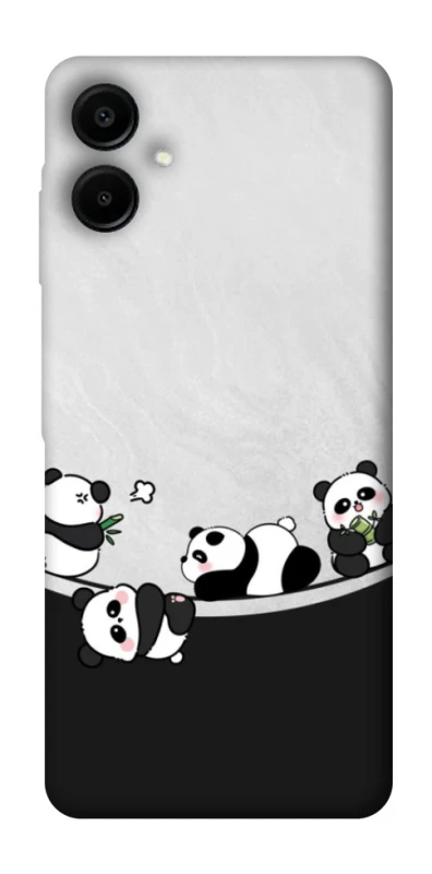 Чохол на Samsung Galaxy A07 Four pandas фото 1 з 1