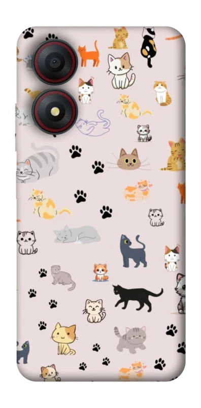 Чохол на ZTE Blade A34 4G Cat style ver.1 фото 1 з 1