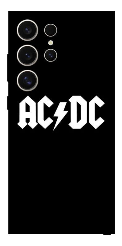 Чехол на Samsung Galaxy S25 Ultra AC/DC logo фото 1 Чехол на Samsung Galaxy S25 Ultra AC/DC logo фото 1 из 1