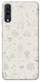 Чохол на Samsung Galaxy A70 (A705F) Star Wars background ver.1 фото 1 з 1