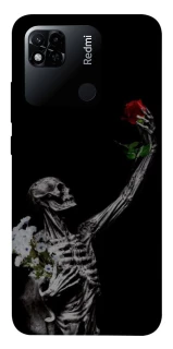 Чехол на Xiaomi Redmi 10A Skeleton vs Rose фото 1 из 1