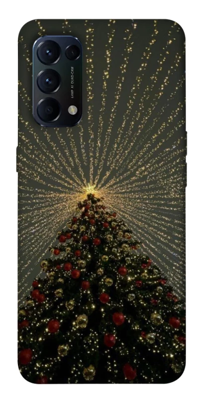 Чехол на Oppo Reno 5 4G Новогодний v16 фото 1 из 1