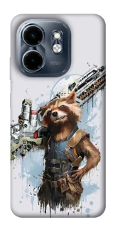 Чехол на Infinix Smart 9 4G / Hot 50i Rocket Raccoon фото 1 Чехол на Infinix Smart 9 4G / Hot 50i Rocket Raccoon фото 1 из 1