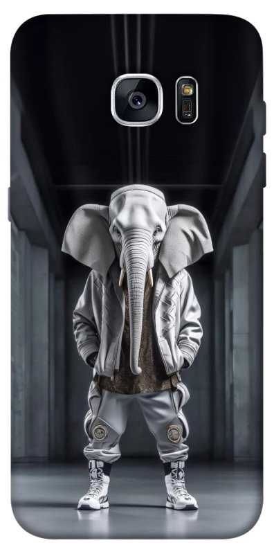 Чехол на Samsung G935F Galaxy S7 Edge Слон v2 фото 1 из 1