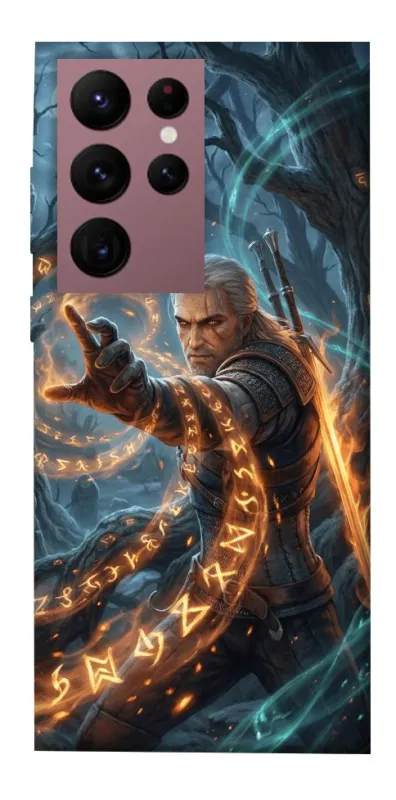 Чохол на Samsung Galaxy S22 Ultra Witcher V1 фото 1 з 1