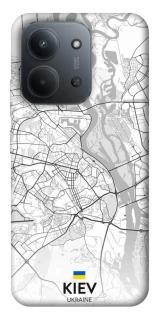 Чохол на Xiaomi Redmi 15C (EU) Kiev white map фото 1 з 1