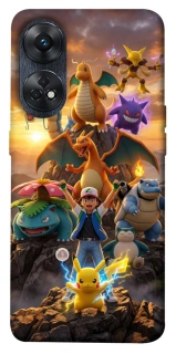 Чохол на Oppo Reno 8T 4G Pokemon фото 1 з 1