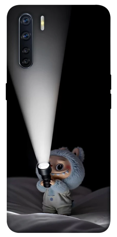 Чохол на Oppo A91 Labubu with flashlight ver.3 фото 1 з 1