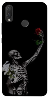 Чехол на Huawei P Smart+ (nova 3i) Skeleton vs Rose фото 1 из 1