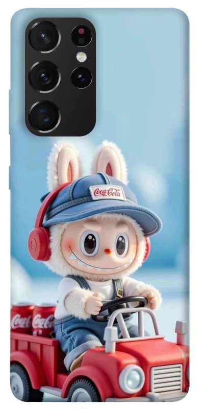 Чехол на Samsung Galaxy S21 Ultra Labubu in the car фото 1 из 1