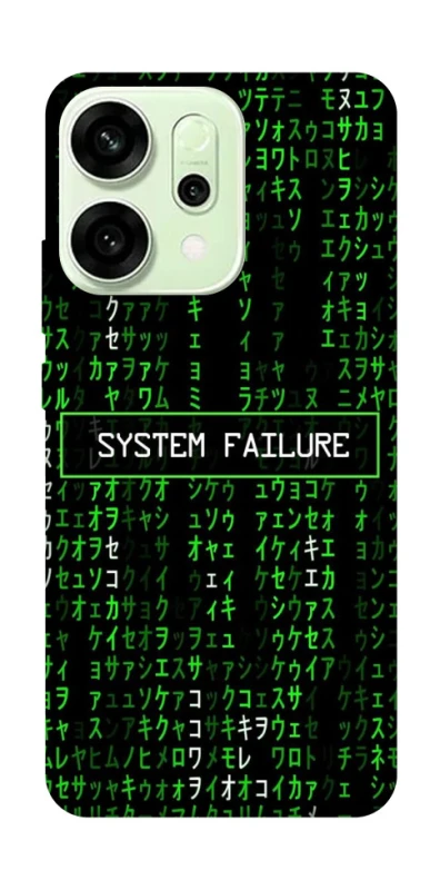 Чохол на Oppo Reno 14 Matrix system failure фото 1 з 1