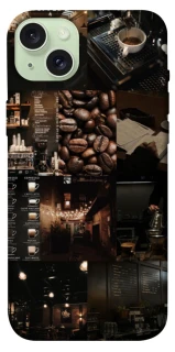 Чохол на Apple iPhone 15 Plus (6.7") Coffee collage ver.1 фото 1 з 1