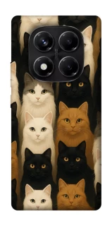Чехол на Xiaomi Redmi Note 14 Pro 5G Colorful Cat Collage фото 1 Чехол на Xiaomi Redmi Note 14 Pro 5G Colorful Cat Collage фото 1 из 1