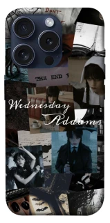 Чехол на Apple iPhone 15 Pro (6.1") Wednesday Collage ver.1 фото 1 из 1