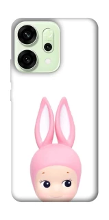 Чехол на Oppo Reno 14 Minimal Bunny Peek фото 1 из 1
