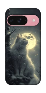 Чехол на Google Pixel 9 Кот под луной фото 1 из 1