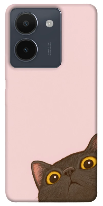 Чехол на Vivo Y36 Peeping cat фото 1 из 1