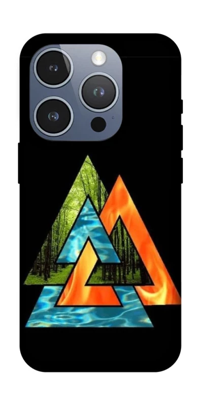 Чехол на Apple iPhone 16 Pro Валькнут v4 фото 1 из 1