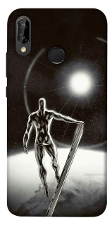 Чехол на Huawei P20 Lite Серебряный сёрфер фото 1 из 1