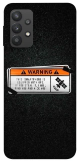 Чохол на Samsung Galaxy A32 (A325F) 4G Warning фото 1 з 1