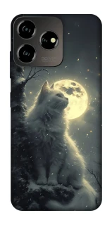 Чохол на ZTE Blade V50 Design 4G Кіт під місяцем фото 1 з 1