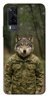 Чехол на Vivo Y31 Волк защитник фото 1 из 1