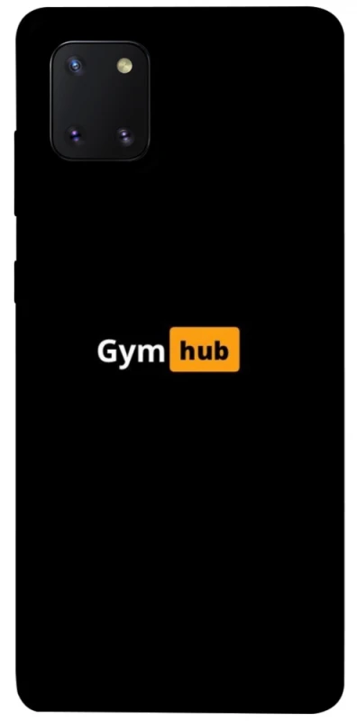 Чохол на Samsung Galaxy Note 10 Lite (A81) Gym hub фото 1 з 1
