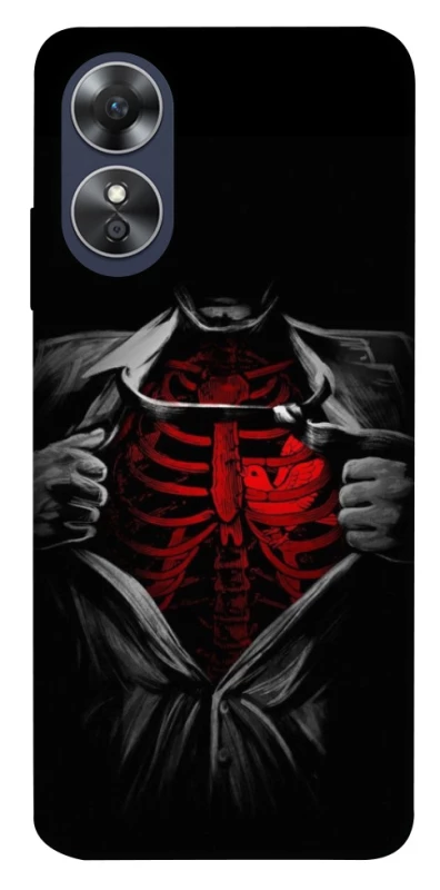 Чохол на Oppo A17 Skeleton Heart фото 1 з 1