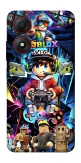Чехол на ZTE Blade A34 4G Roblox collage ver.4 фото 1 из 1