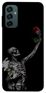 Чехол на Samsung Galaxy M34 5G Skeleton vs Rose фото 1 из 1